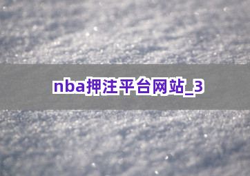 nba押注平台网站截圖3