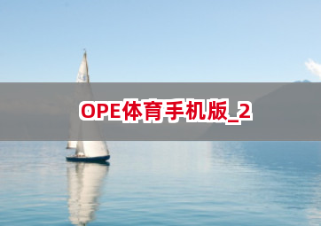 OPE体育手机版